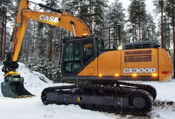 318 Case CX300D LC Version Tier 4B final Crawler Excavator Service Repair Manual